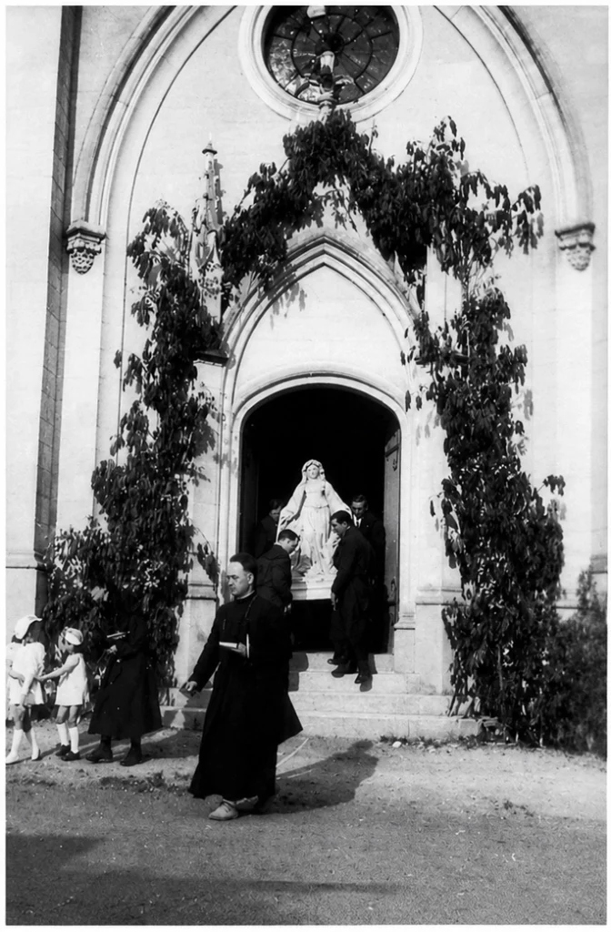 La fête de la Vierge en 1950