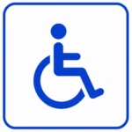 Icone accessibilité PMR